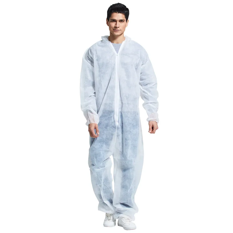 
Disposable protective coveralls category 3 protection suit paint clothing wiht CE 