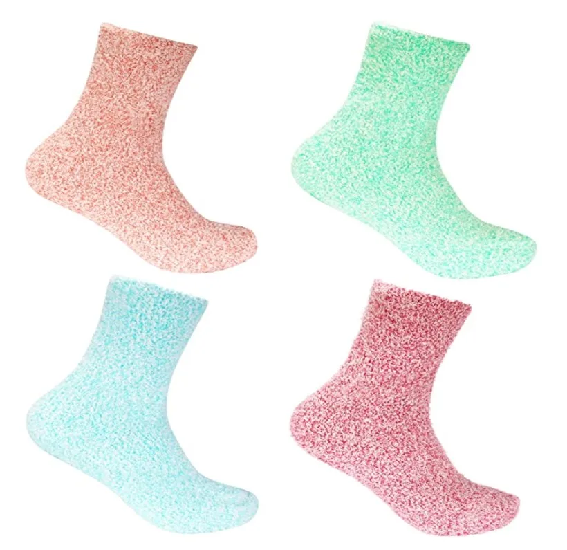
winter Warm Soft Slipper Sock Winter Fluffy Crew Socks Casual Sleeping Fuzzy Cozy Sock 