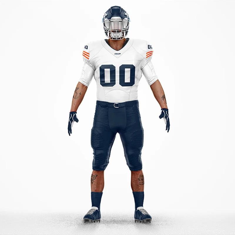 Custom wholesale sublimated youth american football jersey