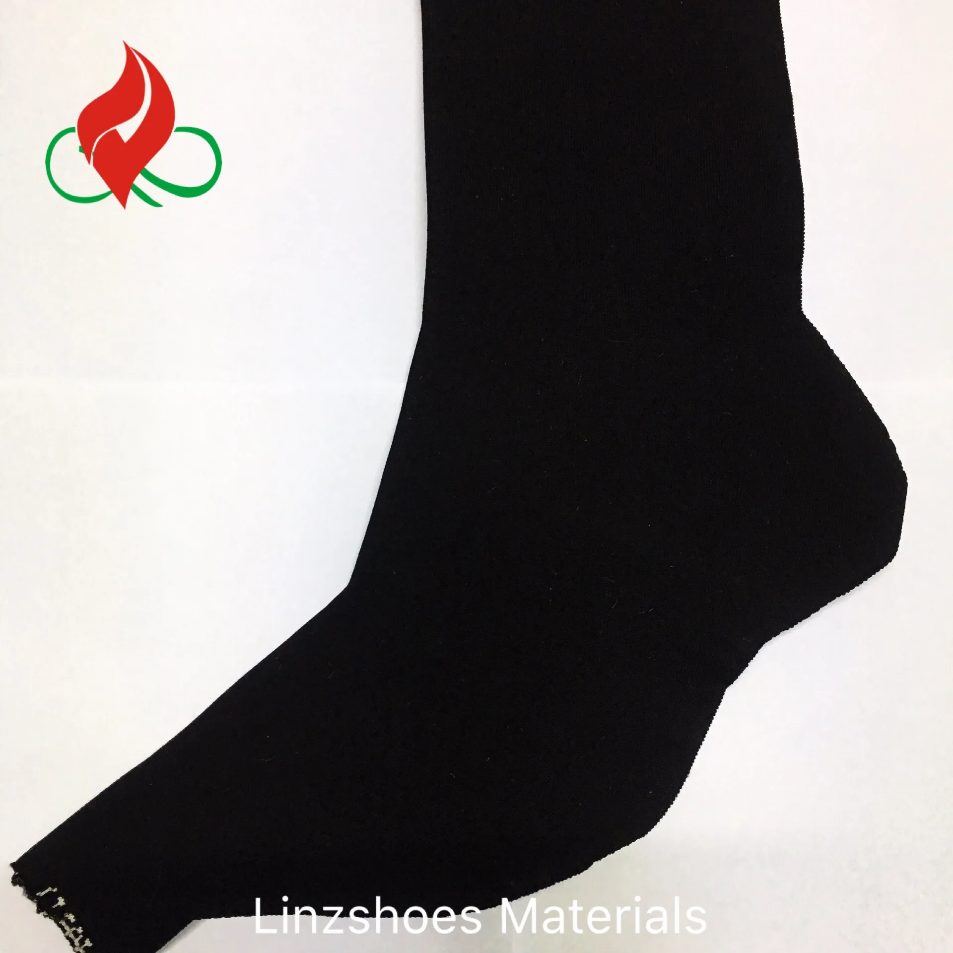  LNZ-F013 Sock3; Черные вязаные носки; Обувь на танкетке; высоком каблуке; Женская