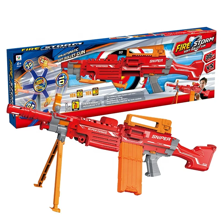 Качественная детская снайперская винтовка Blaster, игрушечные пистолеты для детей