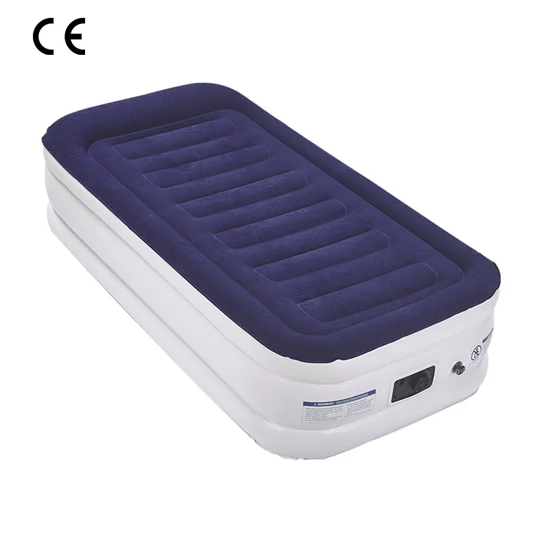 Delux Custom Potable Rohs Electric Air Bed Cartoon Airplane Inflatable Kids Air Bed