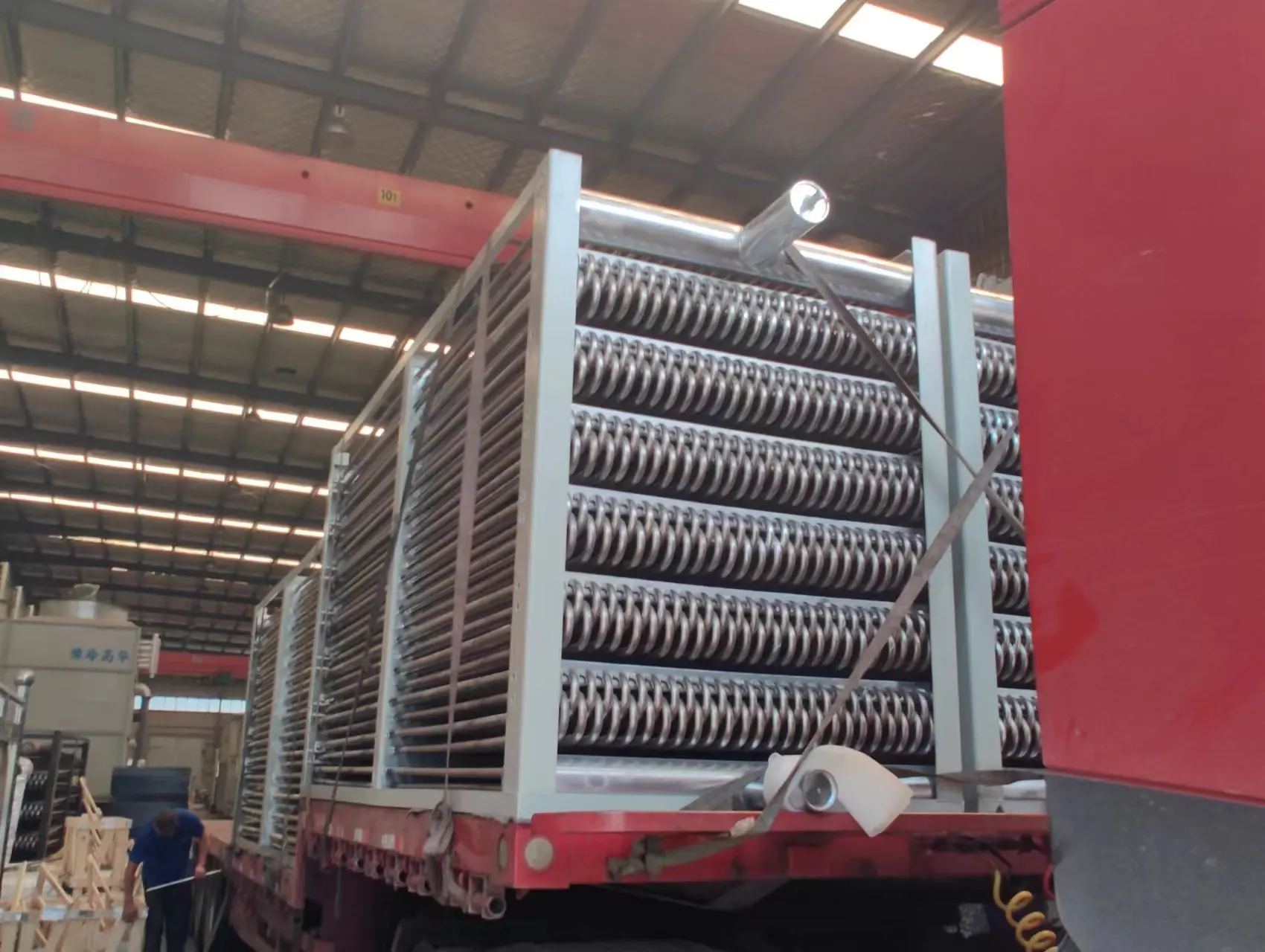 Competitive price low noise level ammonia evaporative condenser coil heat exchange pipe