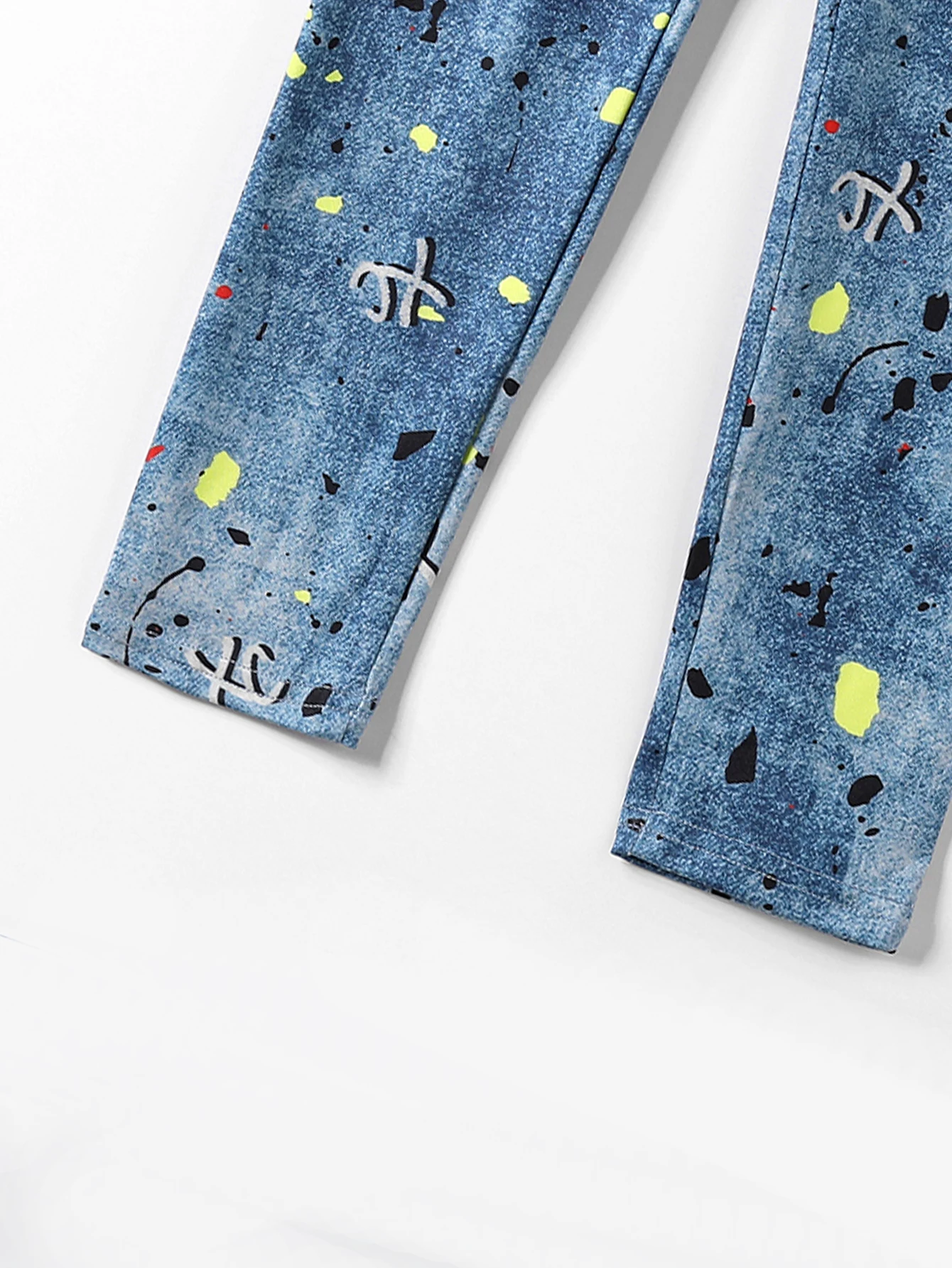 Kids Leggings Foreign Trade Cartoon Comfortable Women Loose Casual Pants Wear High Waist Elastic Spring And Autumn Leggings