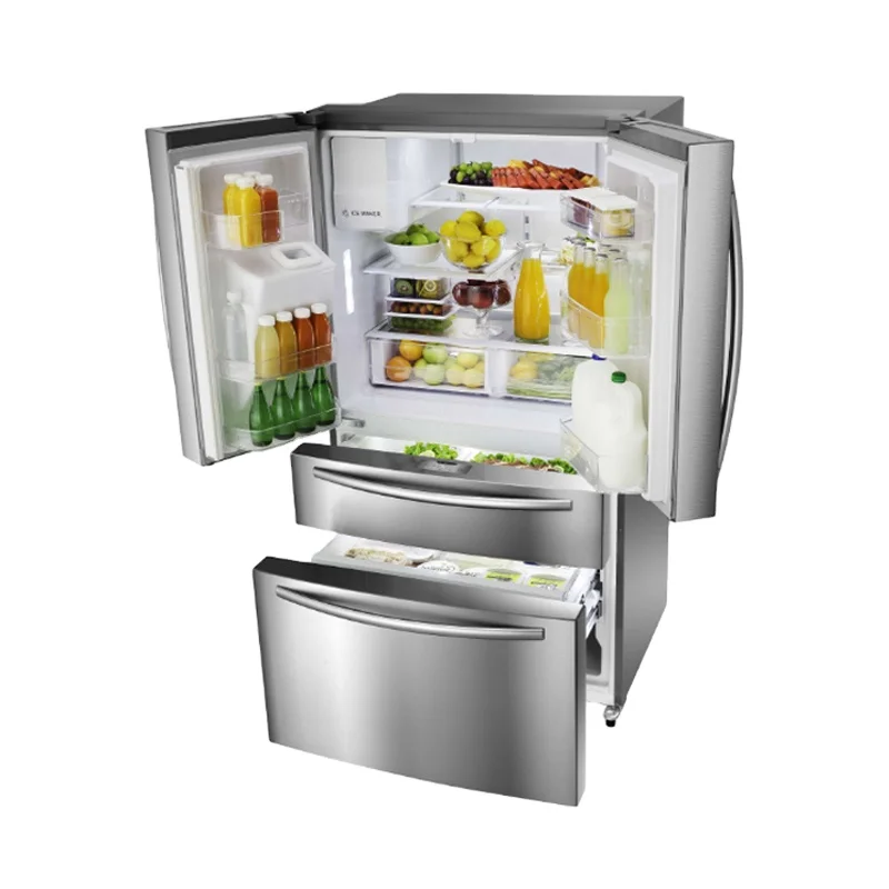 American Kitchen French Door Inverter Refrigerator With Ice Maker
