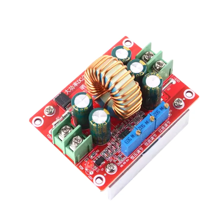 High Efficiency 12A LED Drive Power Module DC-DC High Power Buck Adjustable Constant Voltage Constant Current Lithium Battery