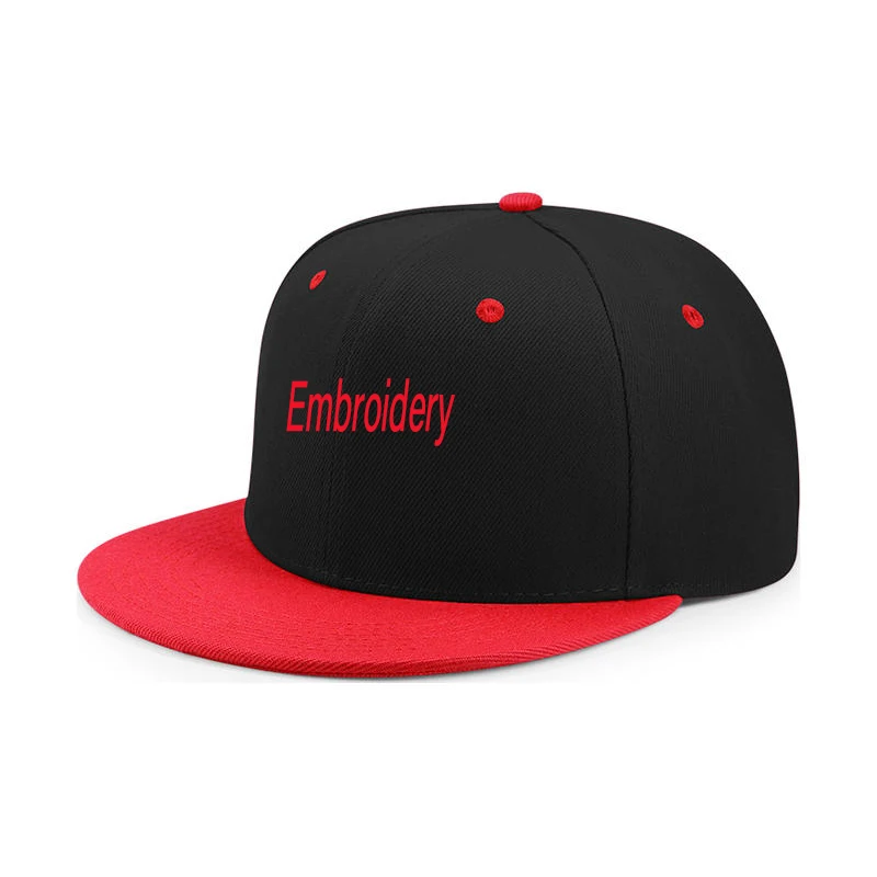 Custom Fitted Flex Fit Cap Unstructured Snapback Cap Custom Logo 3D Embroidery Baseball Snapback Cap