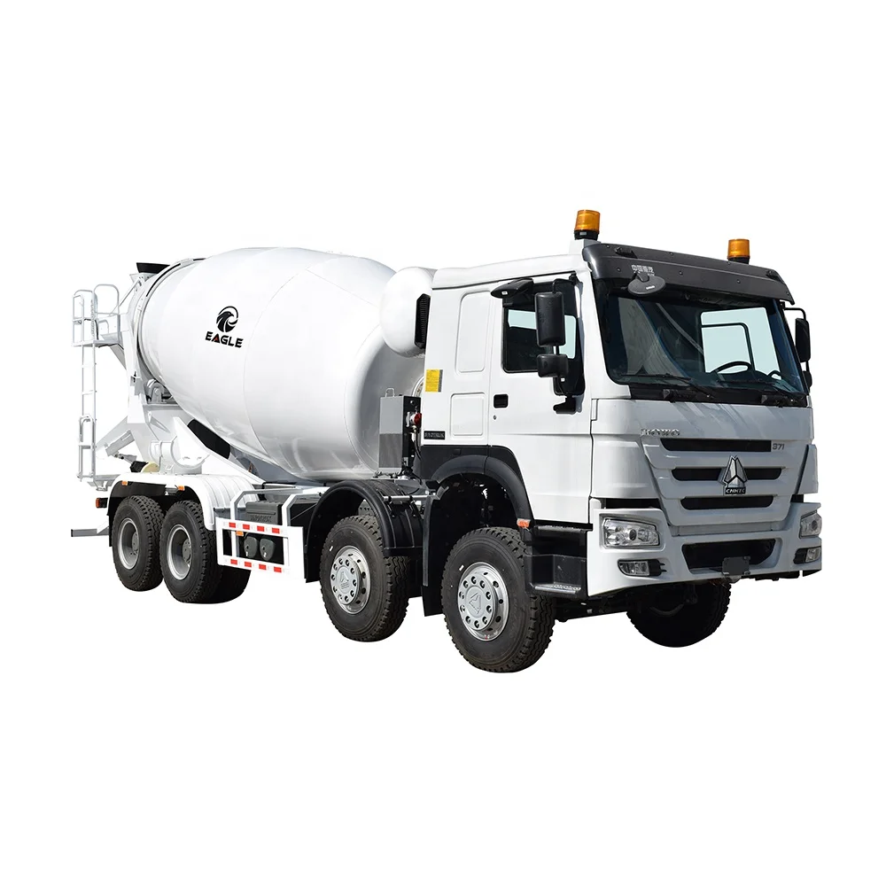 12 cubic meters cement concrete mixer truck concrete transit mixer