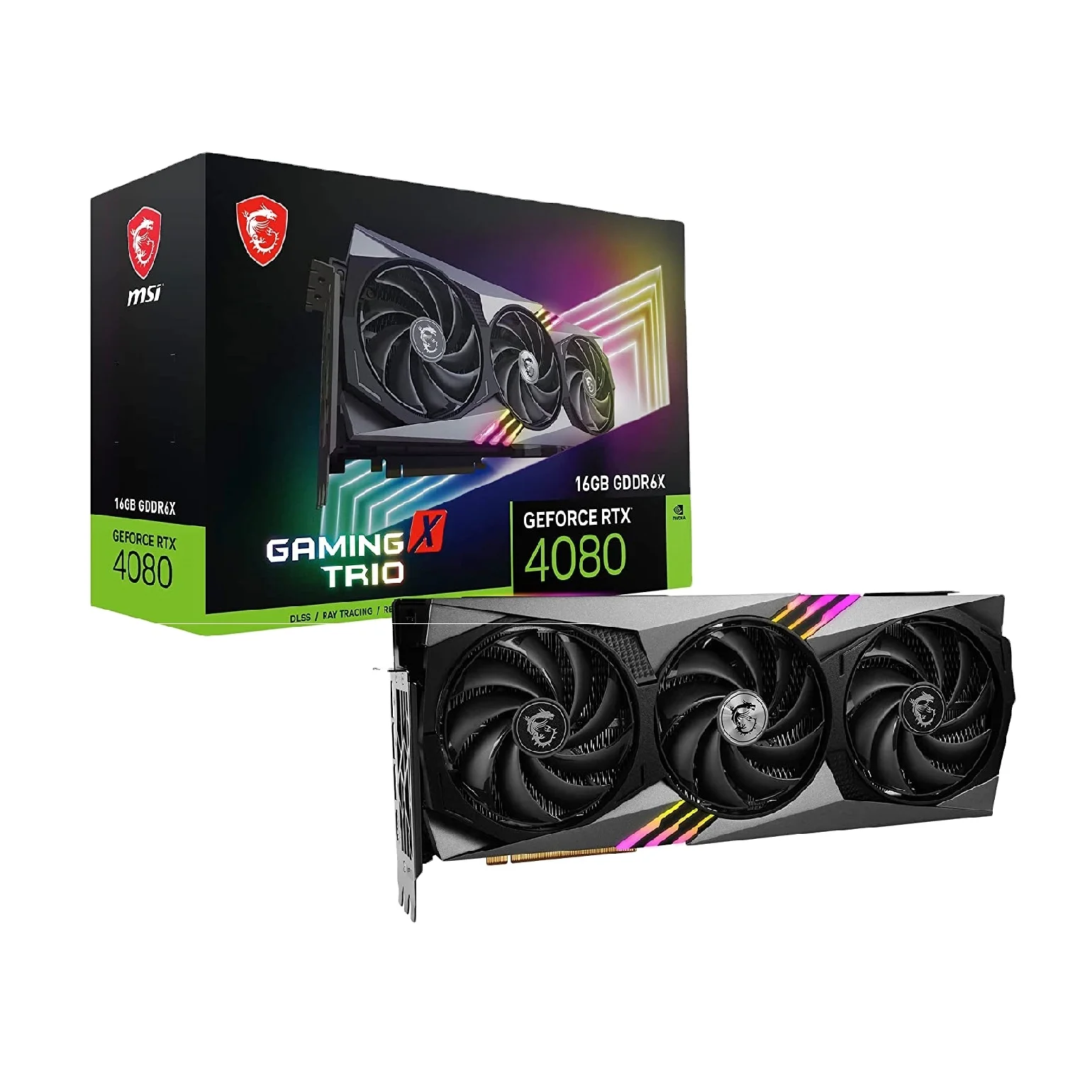 Ms1 Geforce Rtx 4080 16 Гб Gaming X Trio Gddr6x графическая карта Rtx 4090 графический процессор для настольного ПК 4090 графическая карта