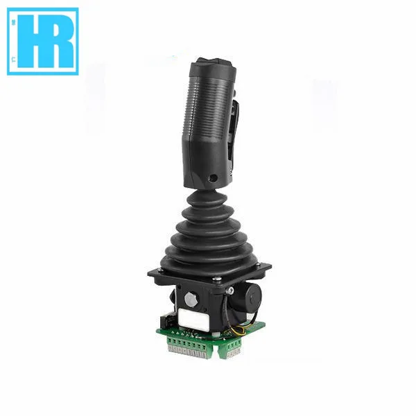 SJ100 joystick controller for operator controls on a wide range of off-highway vehicles, including cranes, loaders, excavators,