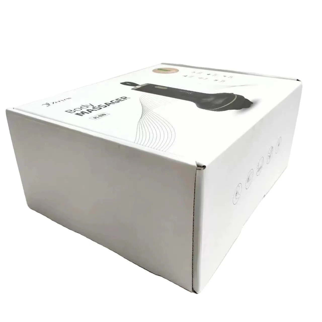 Wholesale Printed Color Custom Logo Matte Perforated Corrugated Mailer Carton Box Microphone Package Shipping Box with Foam