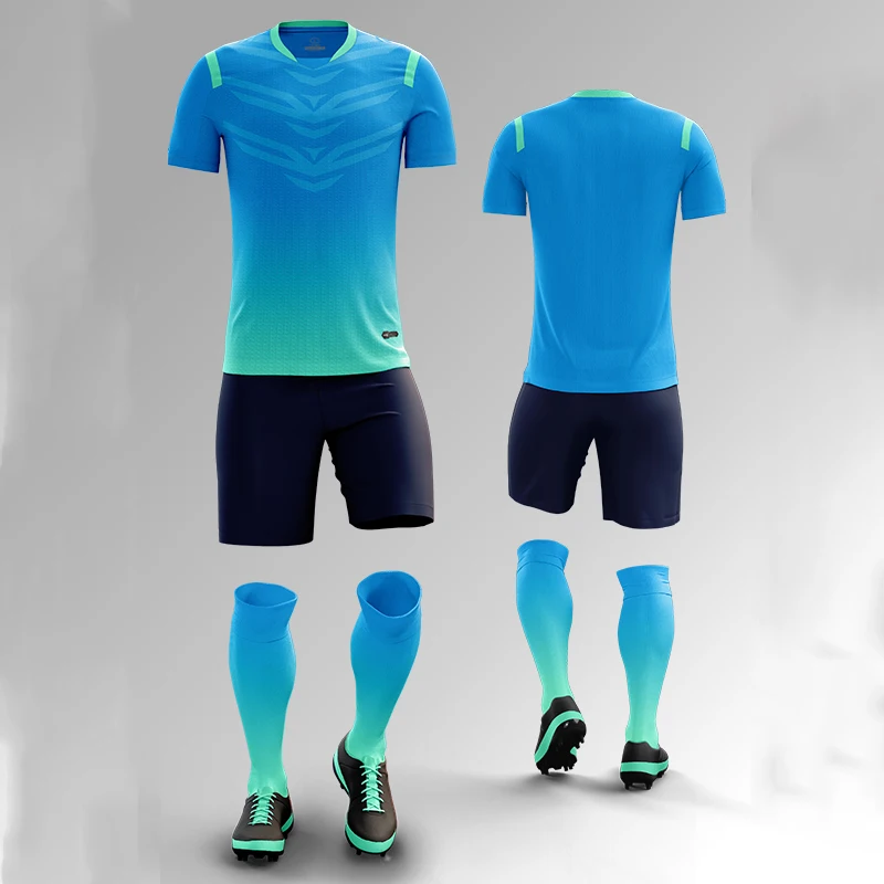 2020 New Men Soccer Jerseys Set Training Uniforms Football Team Sport Wear