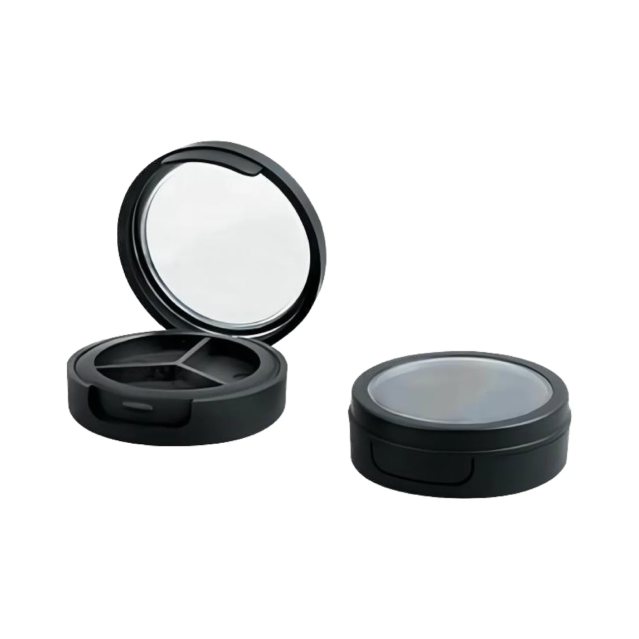 Hot Empty Powder Puff Container For Wholesale Make-up Compact Powder Case Compact Powder for Cosmetic packaging Customized
