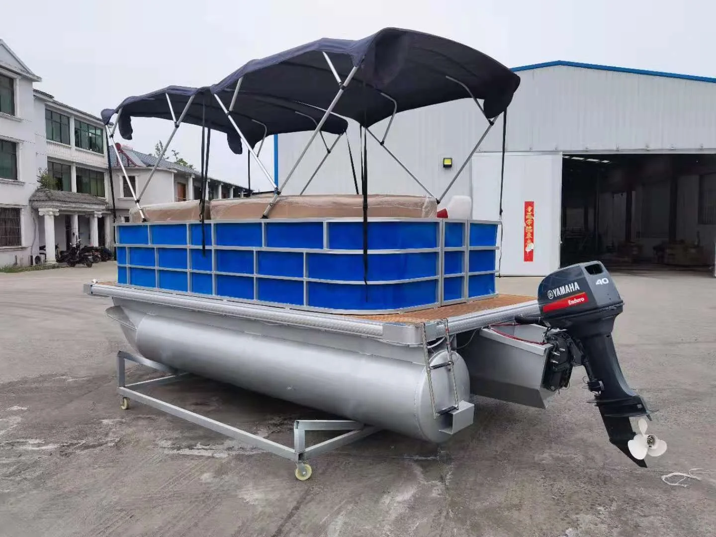 Лучшая плавающая алюминиевая электрическая понтонная рыболовная лодка для отдыха