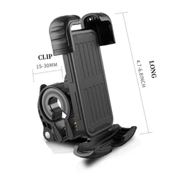 Adjustable 4 Claws Bicycle Motorcycle universal bike phone holder for all size phone mount