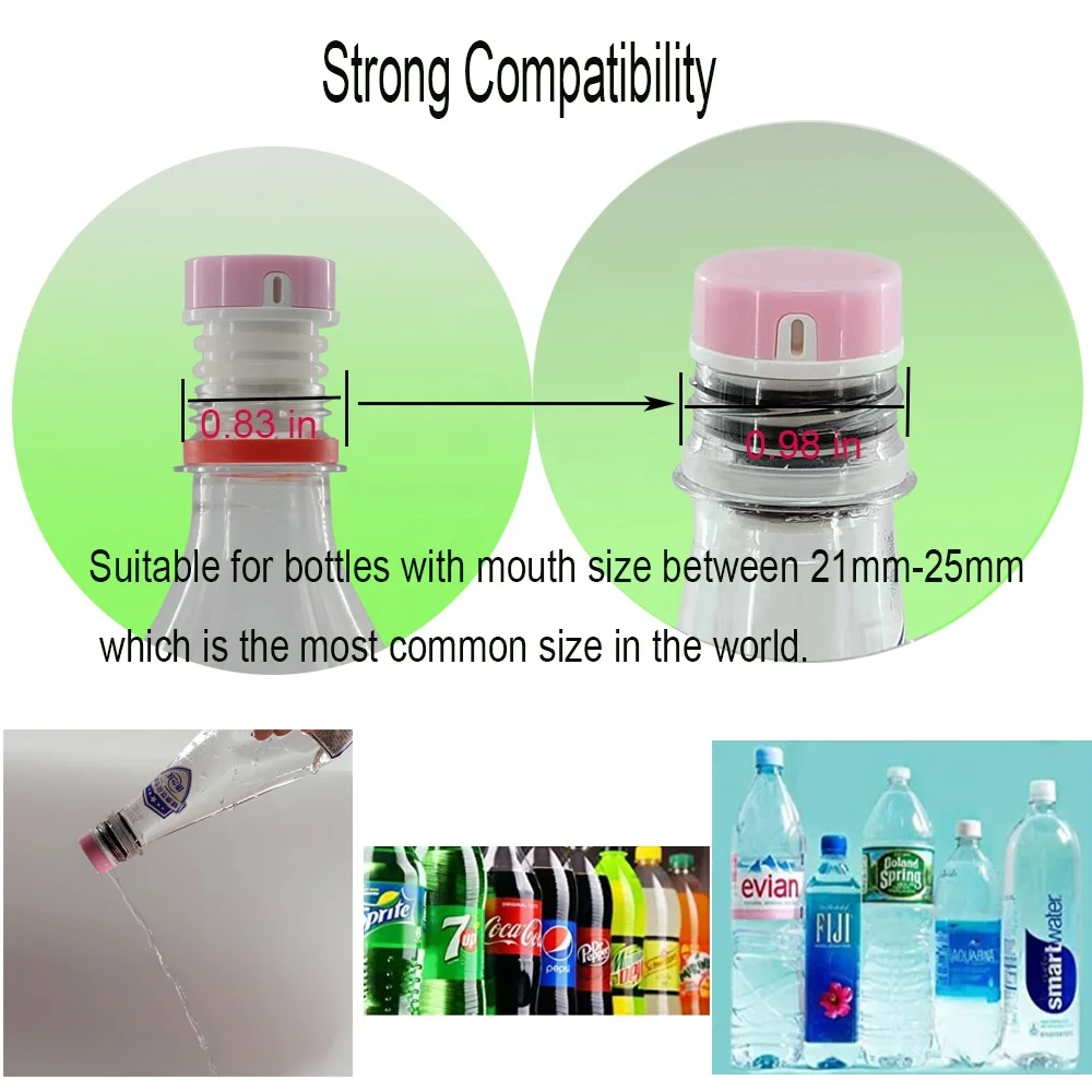 1PCS Pack Portable Bidet Pipe for Toilet Universal Travel Bidet Compatible with Your Plastic Bottle Handheld Shattaf Postpartum