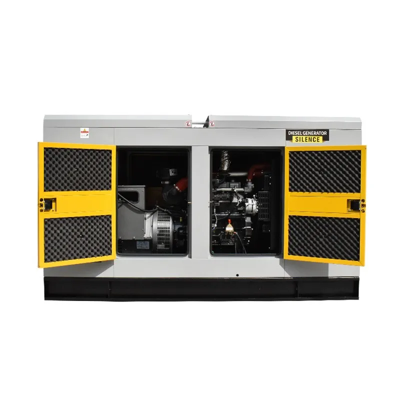 Hot Selling 100kw 125kva Weifang Ricardo industrial standby silent diesel generator set with high quality