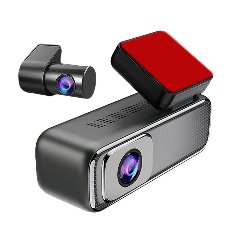 HD car dash camera 2k +1080p dual lens Resolution dual lens camera with Loop Recording 24h packing mode DVR car cameras recorder