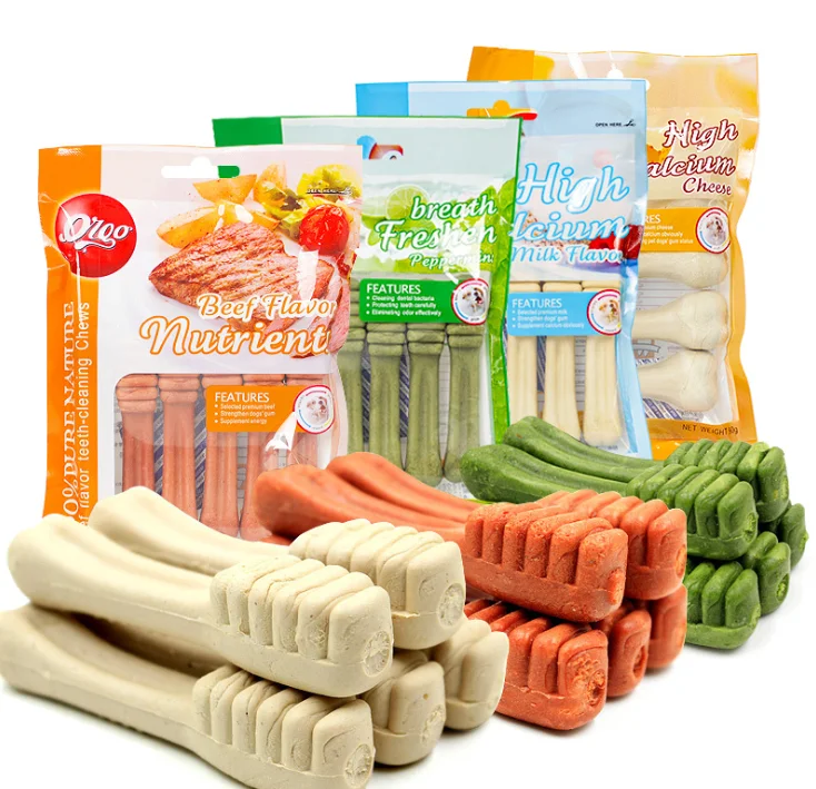  Pet Snack Milk Clean Teeth Bone Puppy Molar Stick Food Training Dog