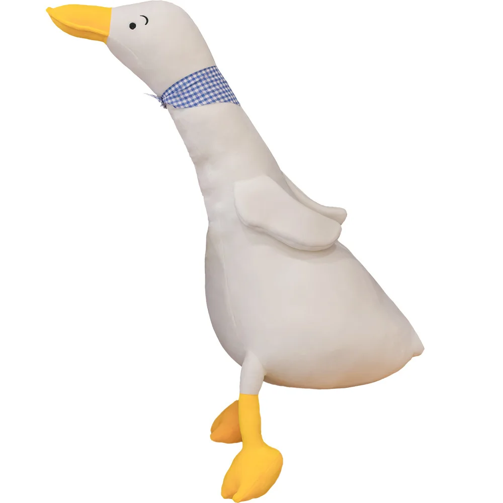 CE ASTM OEM ODM Low Moq Custom Logo Plush Goose Stuffed Animal Custom Soft Toys Cotton Customized Time Piece Color Feature