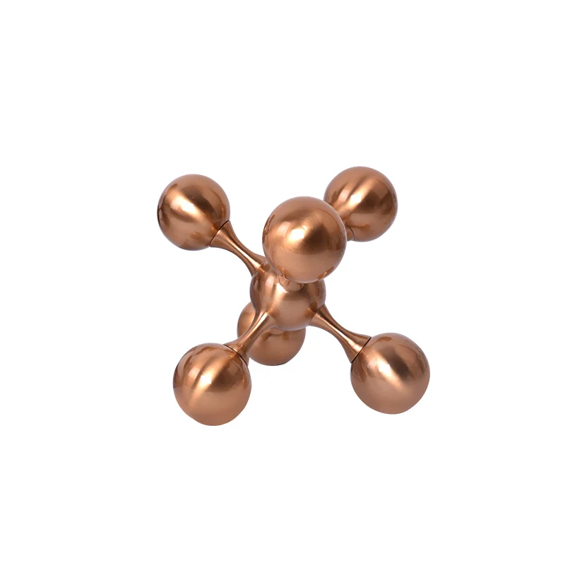 Modern minimalist creative glass crystal ball ornaments living room home decorations desktop room model room soft furnishings