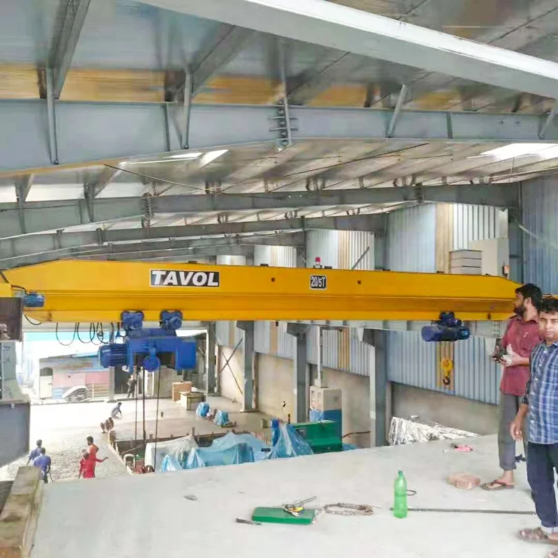 10 Ton Mobile Overhead Crane Cost Electric Lifting Machine Single Beam Bridge Crane with Hoist