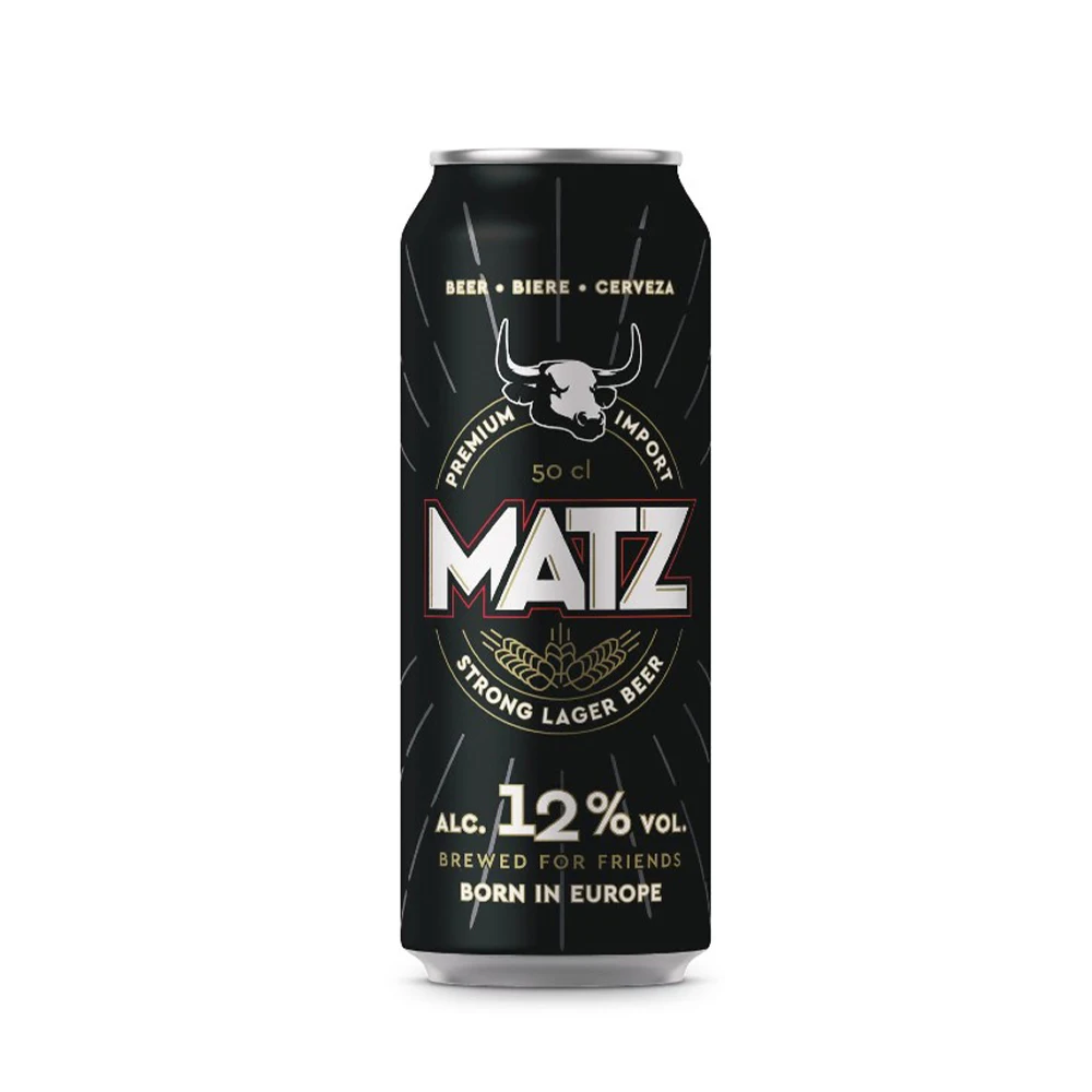 Refreshing Beer Matz 12% Alcoholic Beverage Premium Grade Cold Drink German Beer Drinking For Wholesale