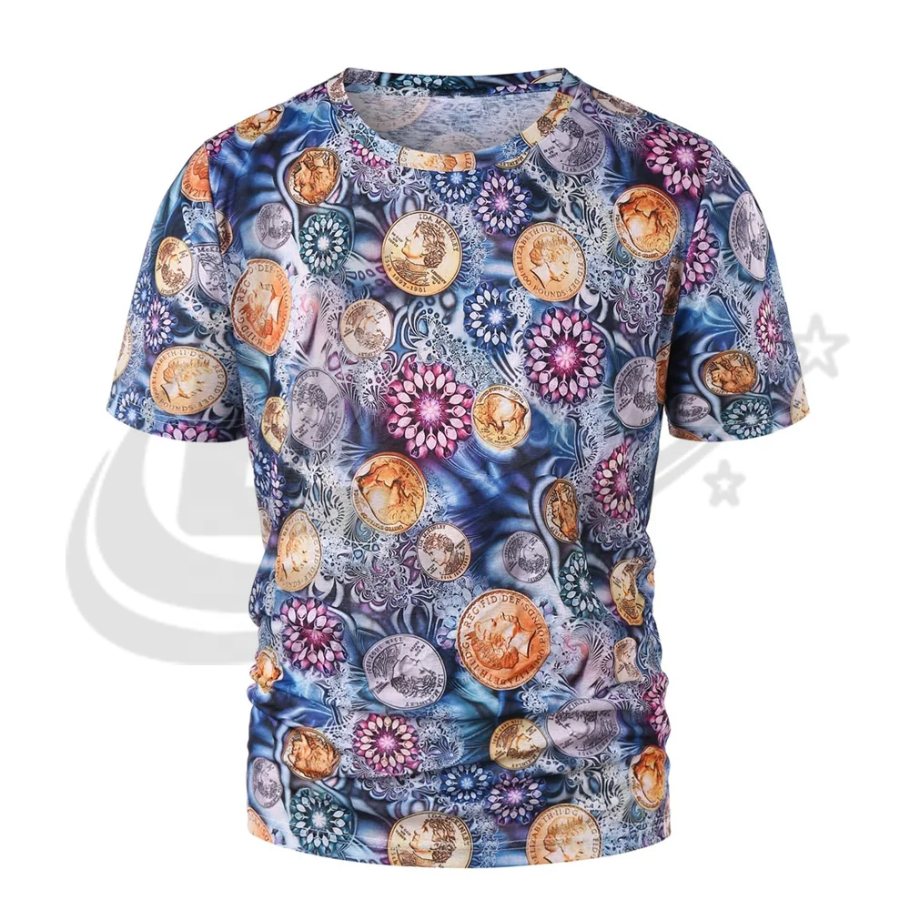 
Best Selling Product Sublimation T-shirt / Men Sublimation T-shirt in Bright Color 