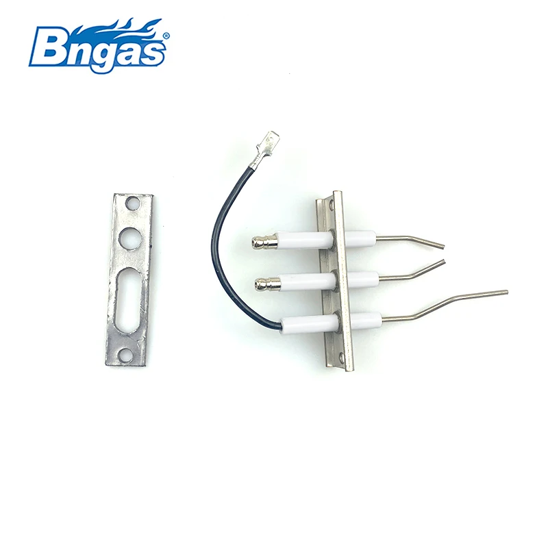 Spark and ionisation electrode kit for gas water heater