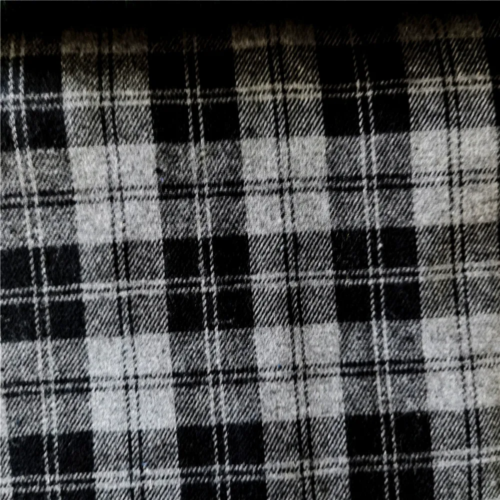 Wholesale warehouse big quantity check textile tc yarn dyed shirt fabric woven stock lot for garments/lining/shirting