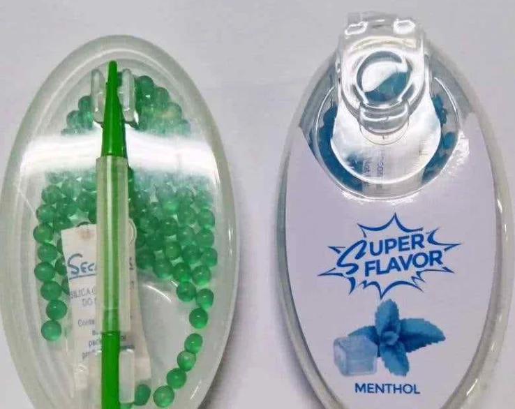 Заводская распродажа, Индивидуальная коробка, сигарета, Ароматизированная сигарета, фильтр, бусины, бусины, ментоловые бусины