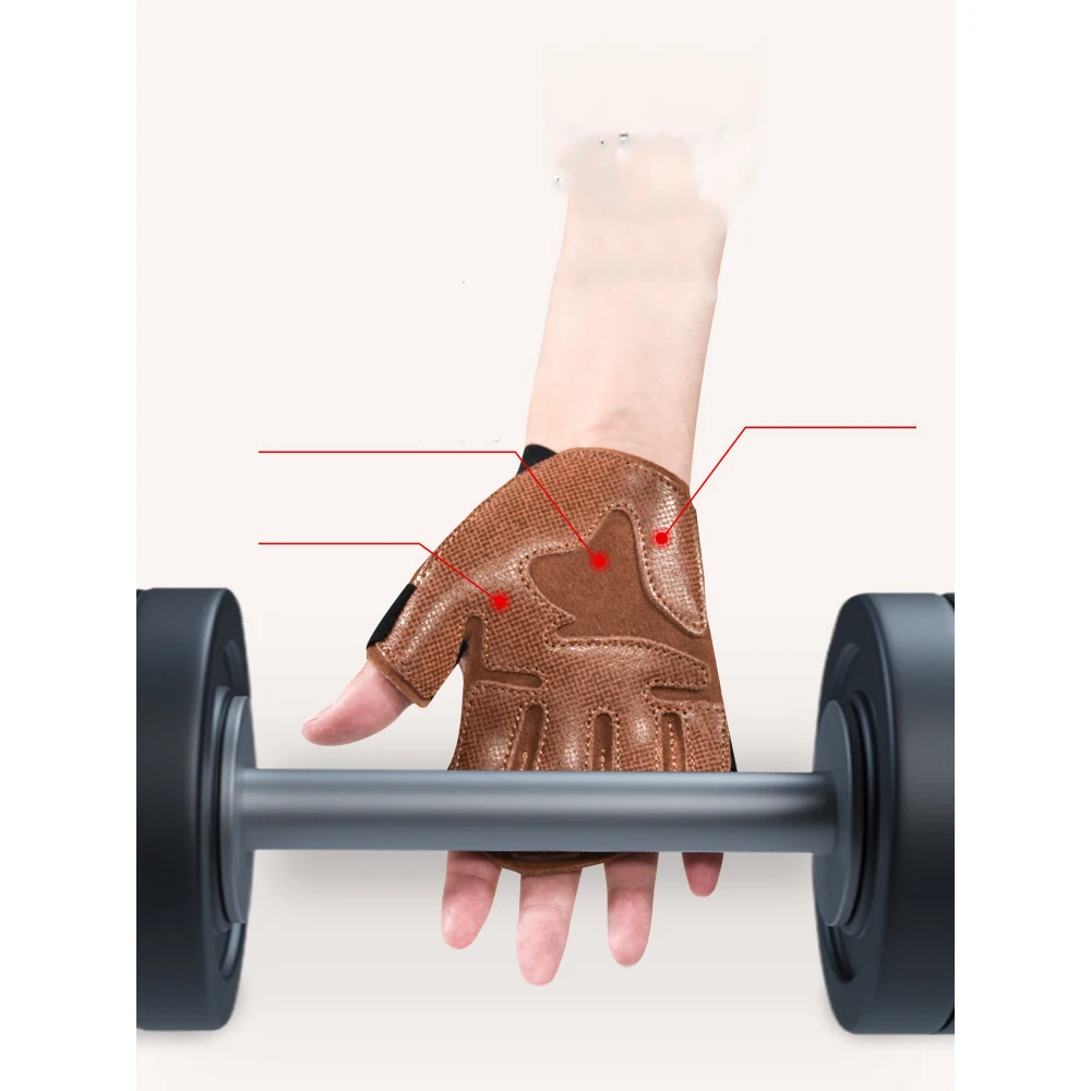 High Quality Customise Logo Gloves Manufacturer Gym Supplies Work Out With Wristband