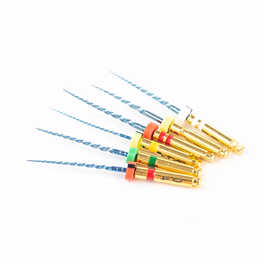 Супер SEP EXPO Стоматологический материал полных размеров стоматологические файлы NiTi Endo X3 синий Макс активация тепла файл