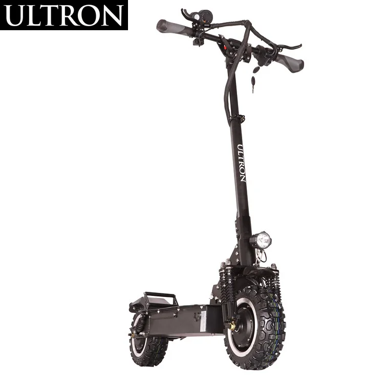 
ULTRON T11 Foldable Motorcycle 2 Wheel Adult 60V2400W High Speed 11 Inch 65Km/h Dual Motor Electric Scooter With Oil Brake 