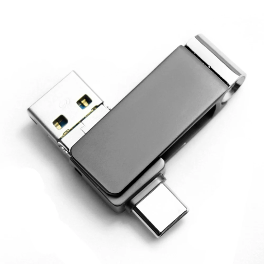 Full Capacity 16GB 32GB 64GB 128GB Waterproof metal USB3.0 for Samsung Galaxy
