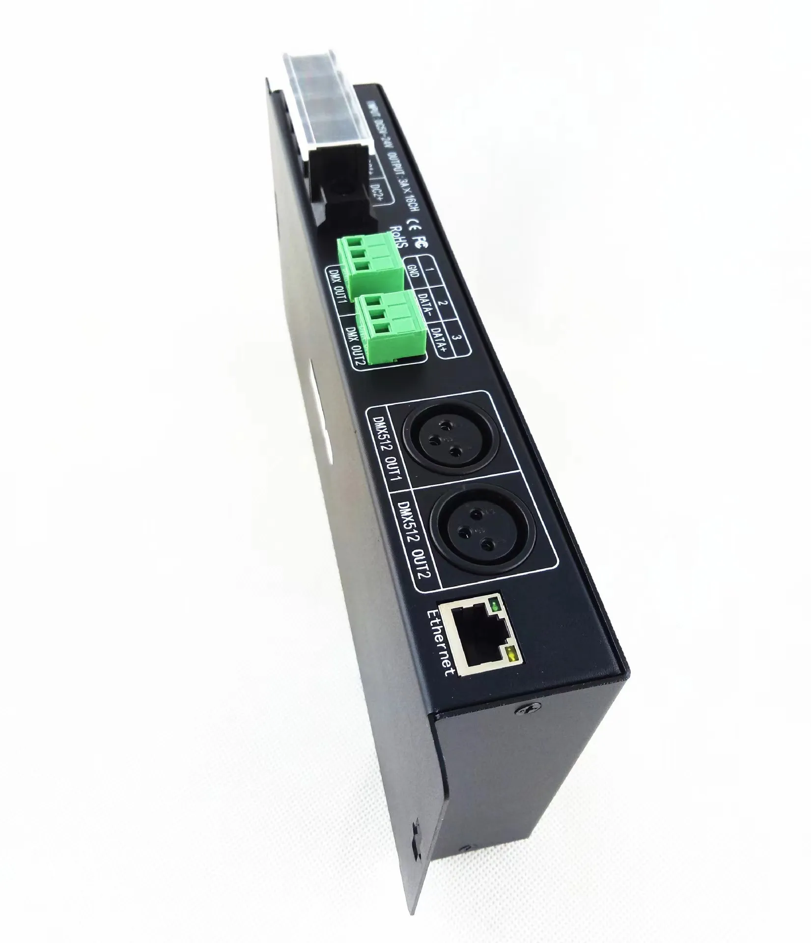 Ethernet в dmx16 канал artnet SPI контроллер сценический пиксельный преобразователь света