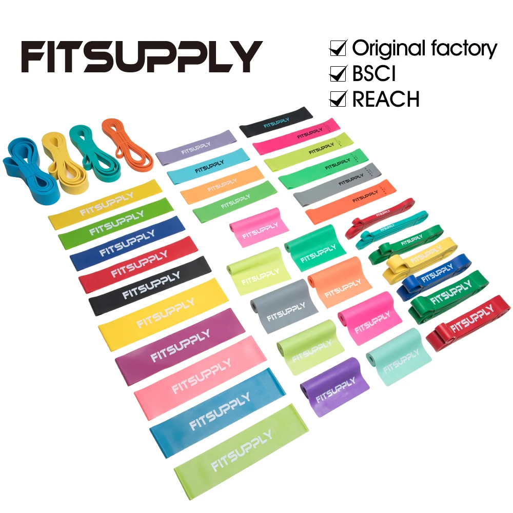 Latex custom printed pull up assist band / heavy duty resistance bands / power bands resistance bands custom logo