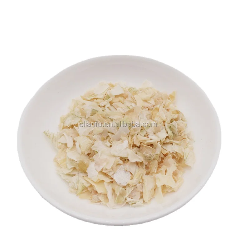 Dehydrated onion AD dried white onion flakes (10x10mm)