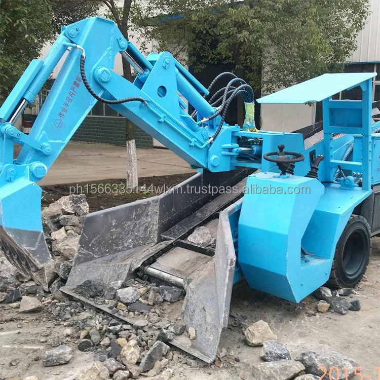 Mucking Loader Underground Loader Electric Small Underground Wheel Mucking Loader