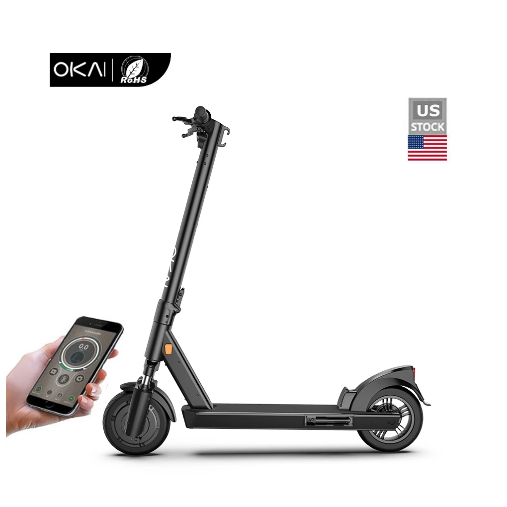 
OKAI ES200E Professional Manufacture Cheap Electric Scooter City Europe Warehouse 30V 