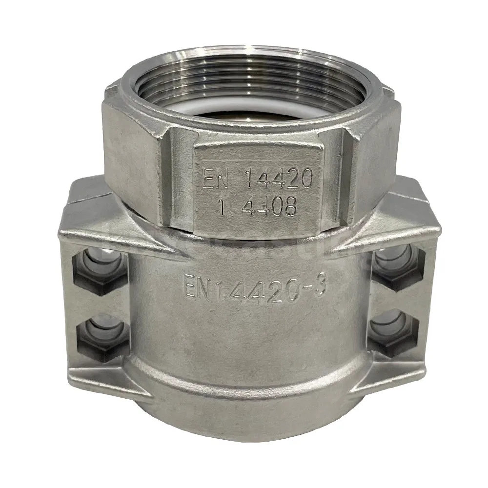 stainless steel,brass hose fitting with safety clamps