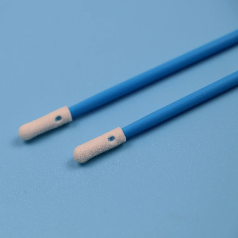 742 Lint Free Small Cleanroom Detailing Swab High Density Foam Swab for Factory Cleaning