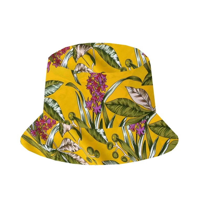 Picking tea sun sunscreen fisherman hat outdoor tourism leisure flower visor hat