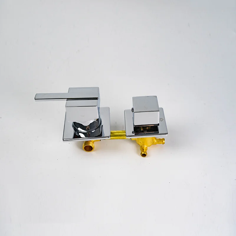 Hydrorelax Brass Bathroom Shower Faucet Mixer Valve 2/3/4/5 Way Out Threaded Bathroom Faucet