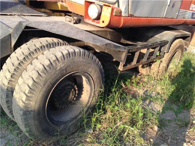 Used Hitachi EX160WD Wheel Excavator for hot sale/ Hitachi brand EX100WD EX200-3