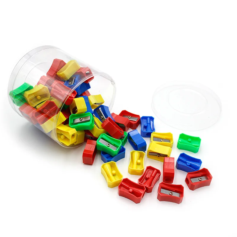 KEAS Manufacturers direct sales of plastic rectangular pencil sharpener student supplies small square pencil sharpener