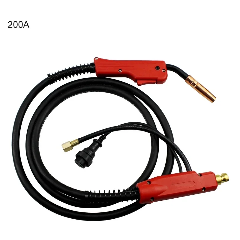 High Quality 3m/5m 200A MIG/MAG Welding Torch Gas Welding Gun With Europe Connector