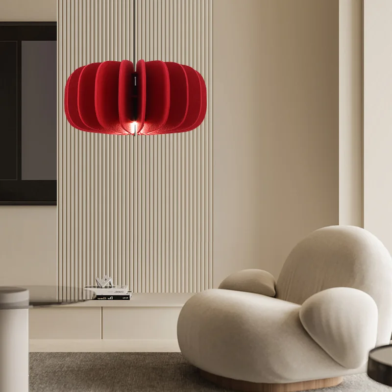 minimalist chandelier living room dining room creative coffee shop bedroom simple office felt chandelier