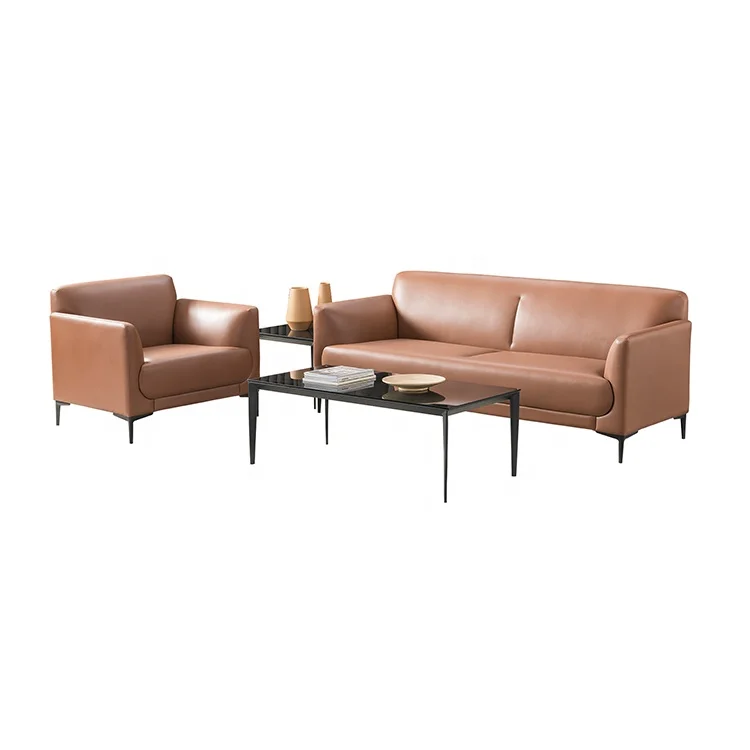 Wholesale modern design leather sofa set furniture living room sofas