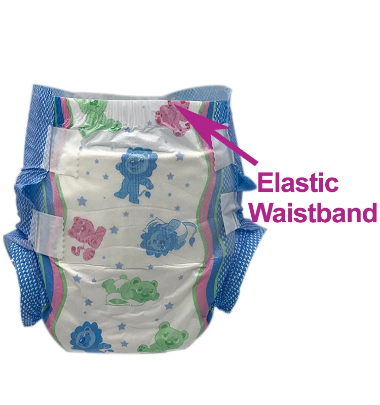 New Arrival Disposable Printed Adult Diapers ABDL Cheap Diapers High Absorbent Can Customized